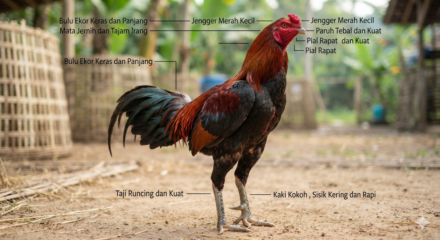 Ayam jago betul betul jago
